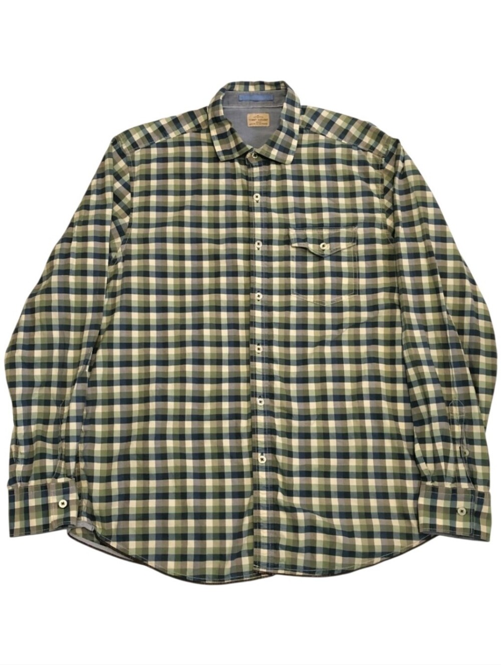 Tommy Bahama Jeans Plaid Shirt XL